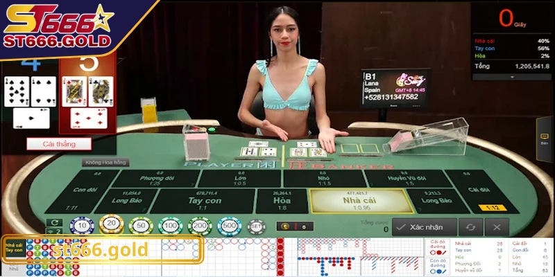 Khám phá đôi nét về game bài baccarat tại ST666