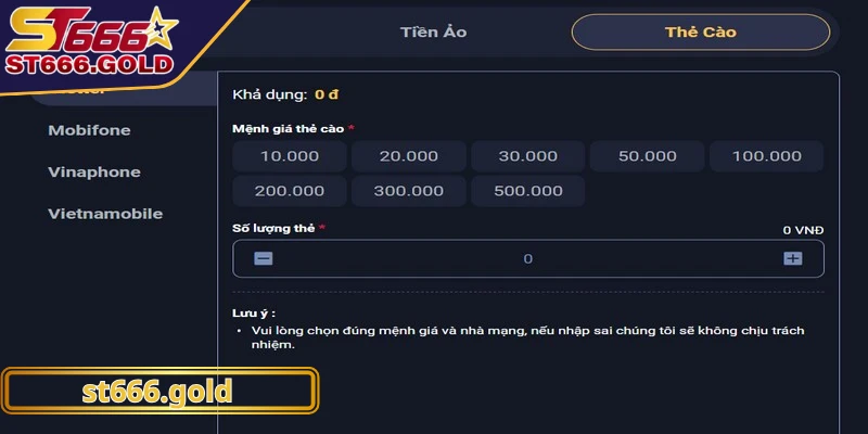Đảm bảo số dư trong ví đủ để thực hiện giao dịch theo giới hạn